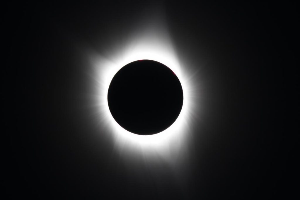 2017 total solar eclipse totality - David Morris