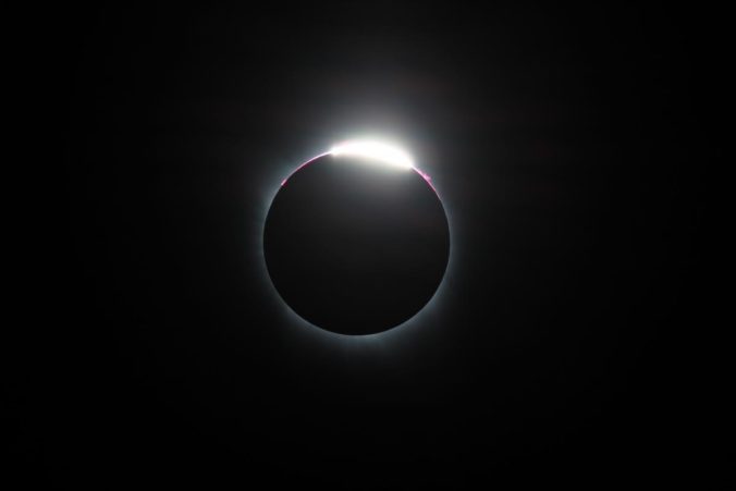 2017 solar eclipse diamond - David Morris